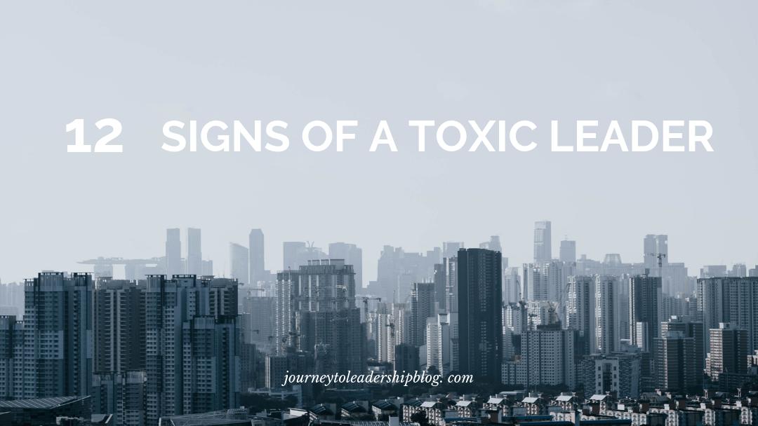 Toxic workplaces and toxic leadership foster because the leader is either encouraging it, participating in it or ignoring it.
#toxic #workplacerespect 
journeytoleadershipblog.com/2019/03/04/12-…