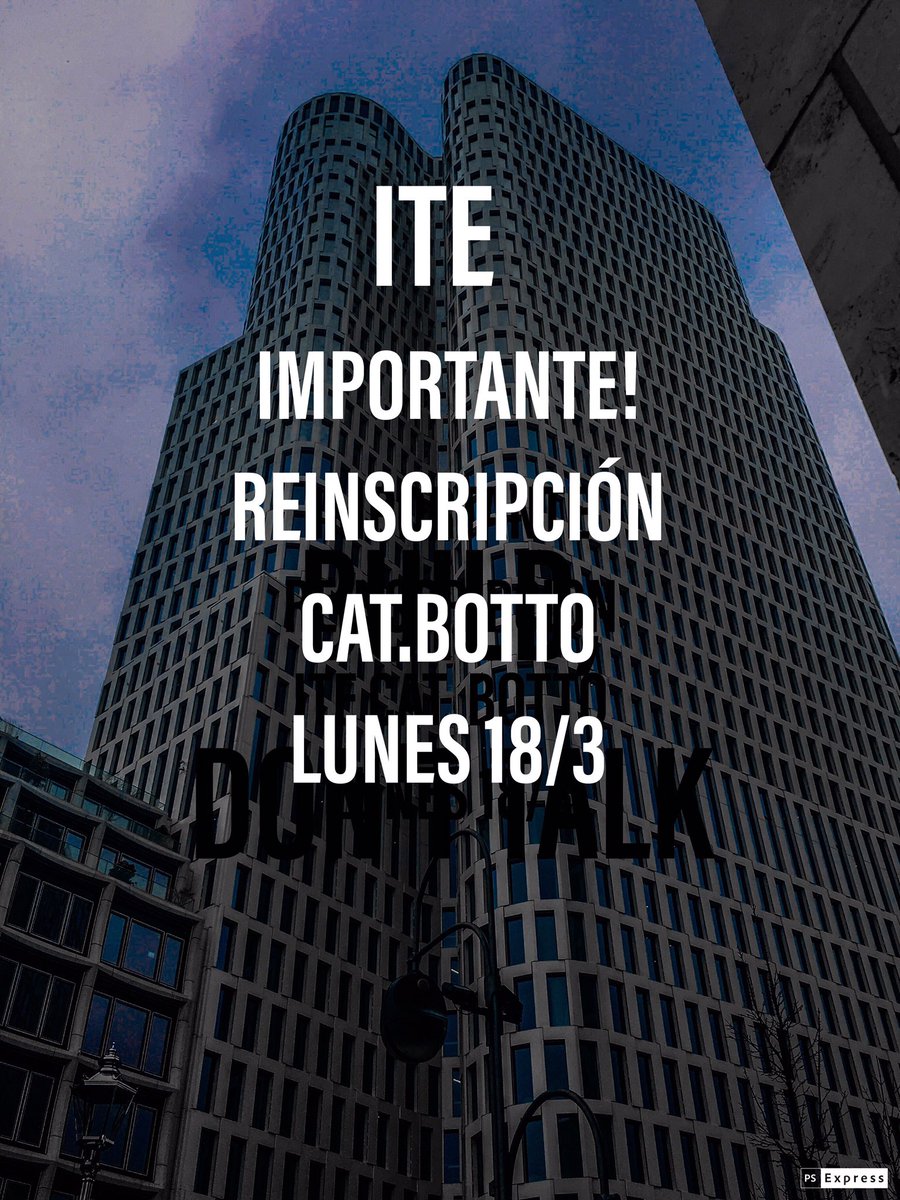ItecatedraBotto's tweet photo. https://t.co/RPFsKoJgEE