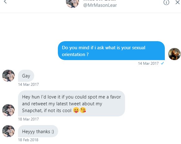 Before former"#gay" porn star @MrMasonLear was eating pussy, fucking Women left& right, posing as the