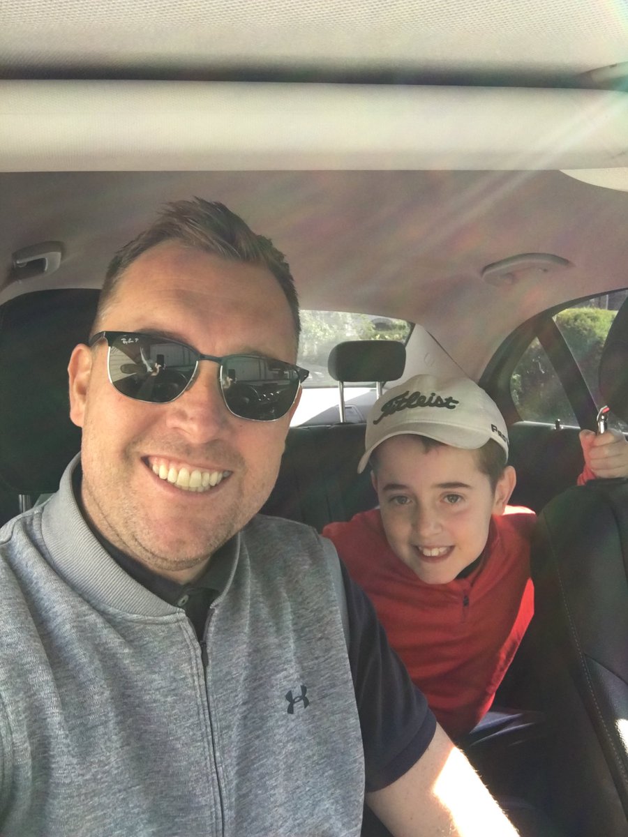 Toothy1575's tweet photo. On route to @robrockgolftour ⛳️👍🏻💙
#TeamTooth
#JuniorGolf https://t.co/WPZclFmFpv