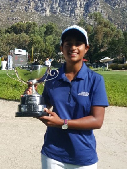 EEandFF's tweet photo. Congratulations to Foundation member Kajal Mistry on finishing as leading amateur at the recent SA Women's Open. She is now in an incredible 2nd spot on the @SLadiesTour Order of Merit with 963 points
@TheBig_Easy @FANCOURTSA https://t.co/oWAzD5rb6s