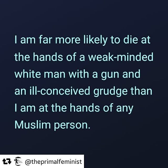 Itisgrave's tweet photo. #Repost @theprimalfeminist ・・・ Fact.
.
#fact #justthefacts #muslim #truth #caucacity #enough #feminism #feminist #equality #educatedontdiscriminate #makeamericabrownagain #dobetter #bebetter #weakminds #sadclowns #mantrum #gunworship #ignoranceisnotbliss #TheMoreYouKnow #tea… https://t.co/eP0yBqpl1N