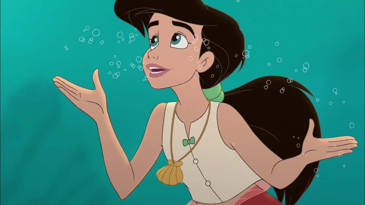 丸井のモッテンコイヤー V Tvittere 良い例がメロディ アリエル とエリックの娘 で 黒髪太眉と見た目超パパ似なんだけど前髪の形とか目の色とか所々アリエルと同じで 両親の遺伝子をバランスよく受け継いでる容姿がほんと好き