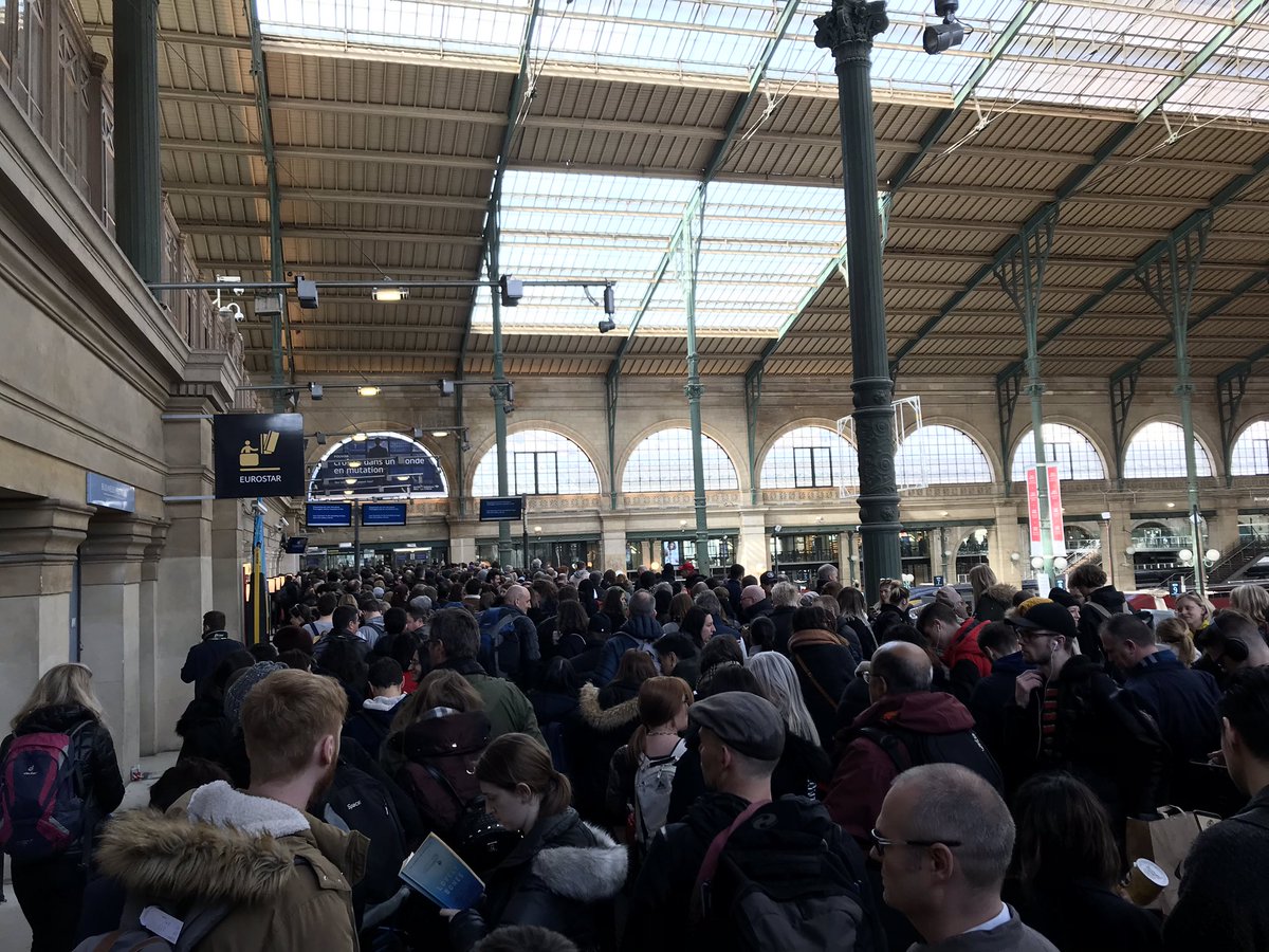 IanRiley_'s tweet photo. At Gard de Nord now @Eurostar https://t.co/Bvl59zAjUf