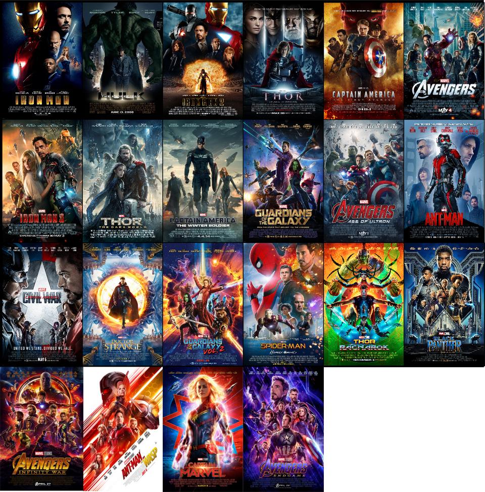 Women of DC & Marvel on Twitter "The 22 movie posters of