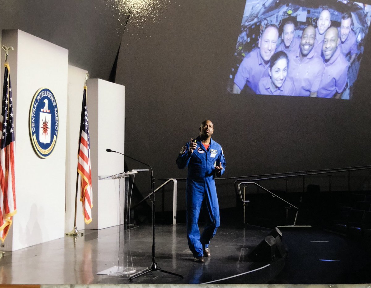 Astro_Flow's tweet photo. Honored to share my journey and #chasingspacethebook🚀 with “The Agency”. Thanks for the wonderful hospitality in your hollowed halls. https://t.co/Vo9V2hrnOP