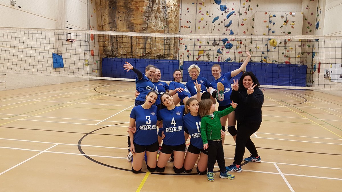 Great match in North Devon yesterday for the Div1 Ladies with a stunning 3:0 vs Petroc Beach Academy. Now getting ready for a SuperLeague game in Bristol. #volleyball