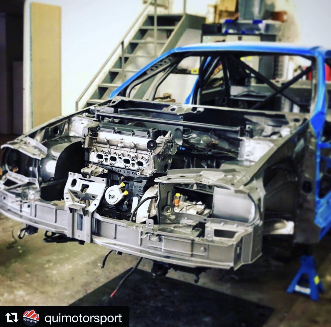 MickyLabarias's tweet photo. Minucioso trabajo del equipo @quimotorsport rozando el perfeccionismo 😜👌

▪️Renault MEGANE Grupo A “work in progress” 🛠♣️ https://t.co/GbHDrePtto