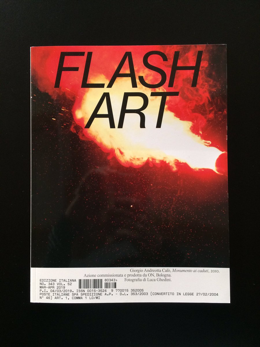 rzenix's tweet photo. #BrunoMunari su @FlashArtOnWeb no. 343 mar-apr 2019 testi di #AlbertoMunari #MarcoMeneguzzo #MarcelloFrancolini https://t.co/EWGB0Zxh9r