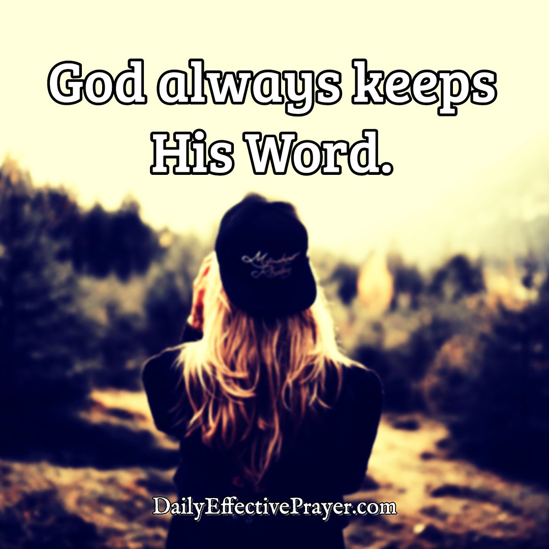 DailyEffectiveP's tweet photo. God always keeps His Word! #trustgod #hiswordworks https://t.co/6HlApS0sAy