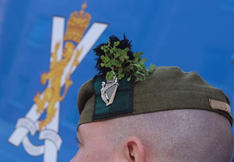 Happy St Patrick’s day #AsOne #FaughABallagh @RHQRIRISH @SWI_Comd_SM