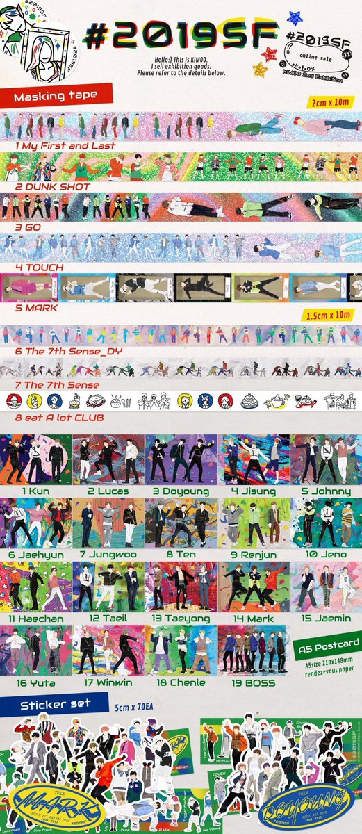 notonlybutalsom's tweet photo. (PlsRT: THG.O.🇹🇭)
💥 #2019SF Online Sale 💥 by @kim_youngyoung
Masking tape 210-230฿
A5 Postcard 60฿
Sticker 70ea 420฿
📦ลทบ30/ems50
📌ปิด21/3 ลายเพิ่มเติม👇🏻
#ตลาดนัดnct #ของสะสมnct #แลกการ์ดnct @NCTRETWEET @NCTZENmarket_TH @NctRT_th @NCT_Market @NCT_Exchange @rt_nct https://t.co/dVorvBjSiF