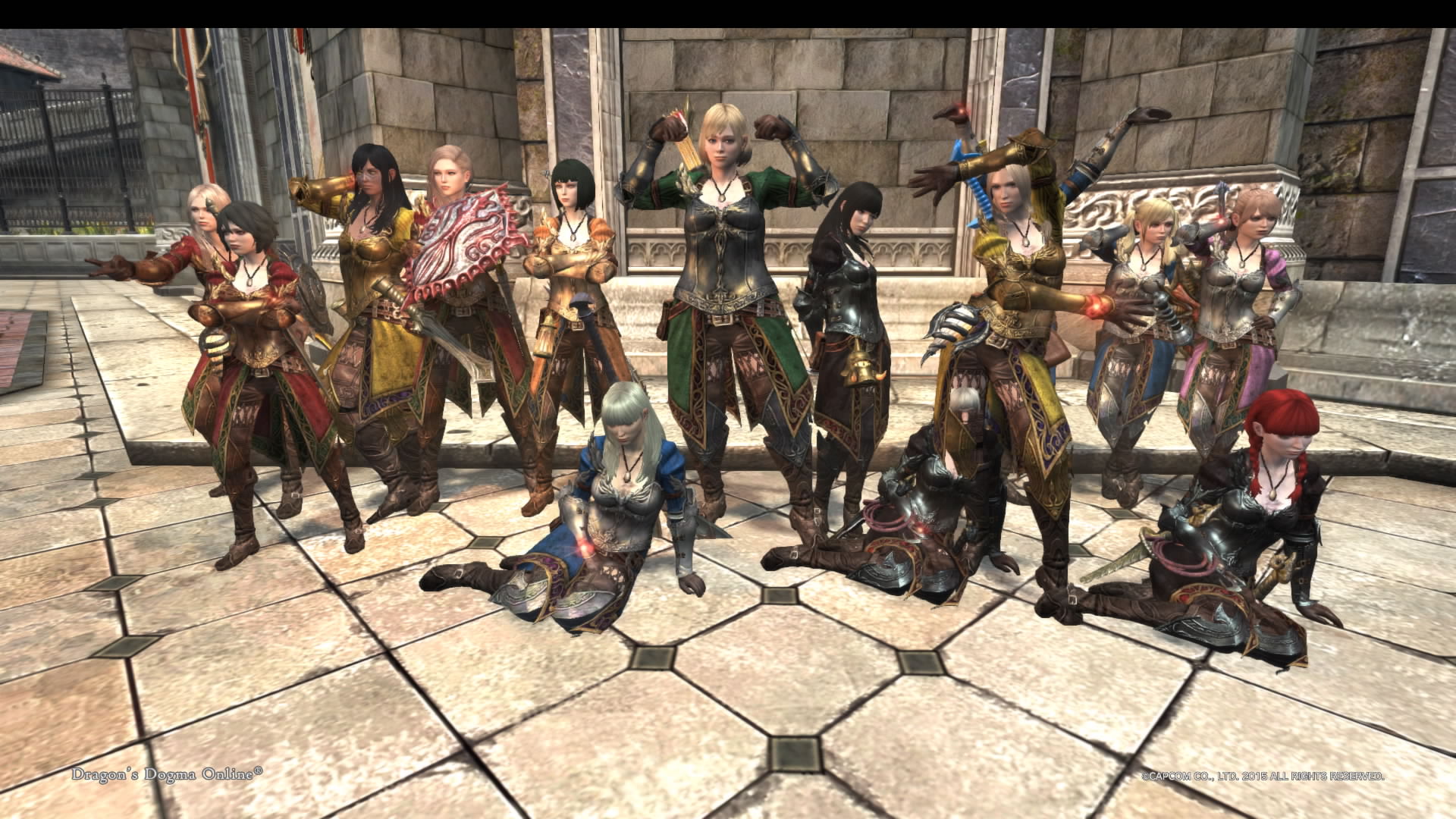 Ddon みんなジリアン装備で撮影会 Twitter