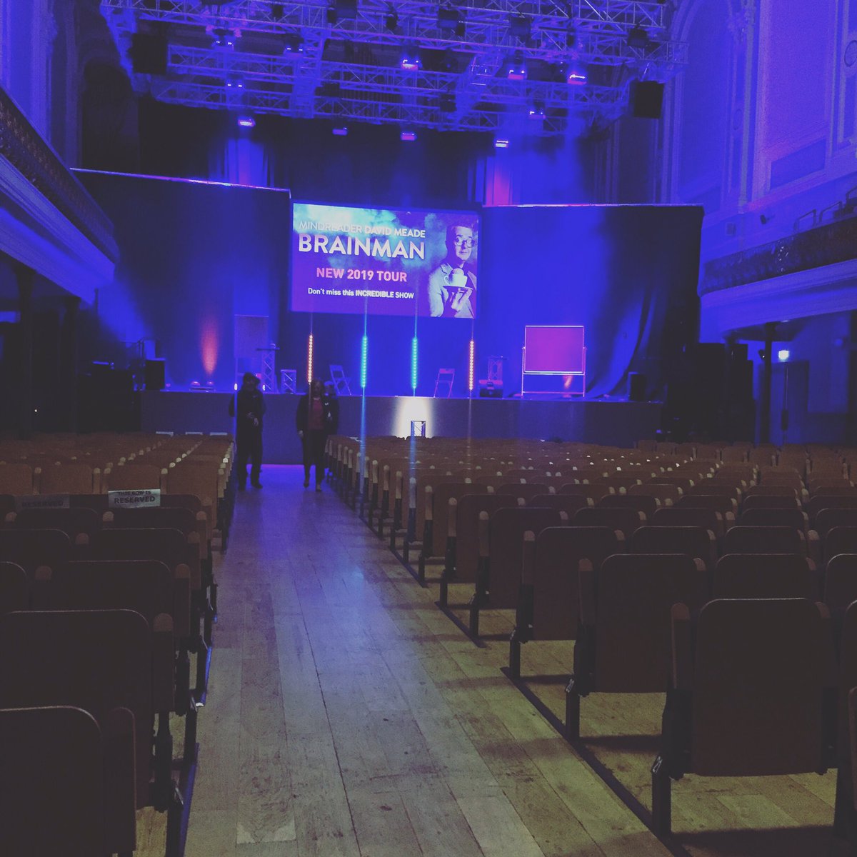 FourCreatives's tweet photo. Had such an amazing night filming yesterday at David Meade’s show “Brainman”. https://t.co/Ap3ss0nc7Q