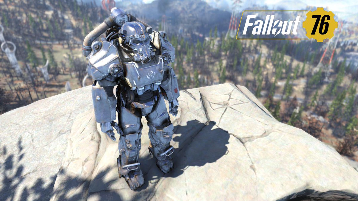 T60BOSナイト用塗装出ました♪

 #Fallout76
 #フォールアウト76