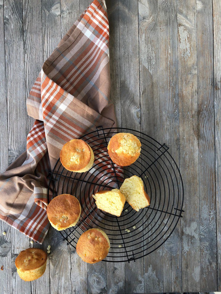 Muffin al cocco con Philadelphia