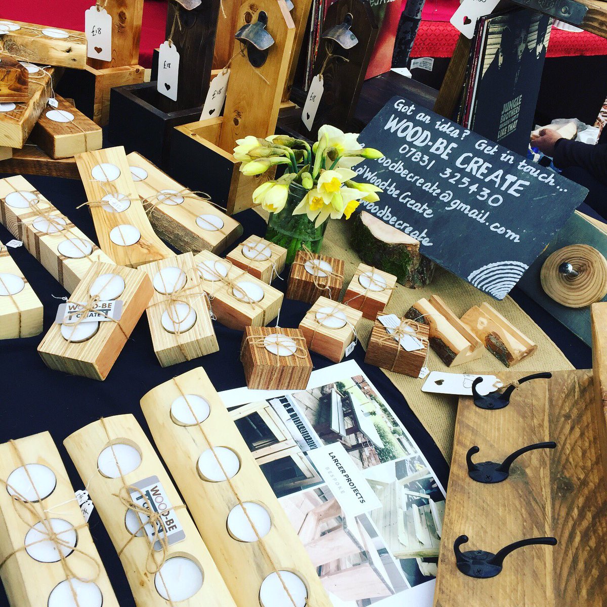WoodbeCreate's tweet photo. Here @altrinchammkt 
Come and say hello!  #altrinchammarket #artisan #markettrader https://t.co/jdv5duGeLD