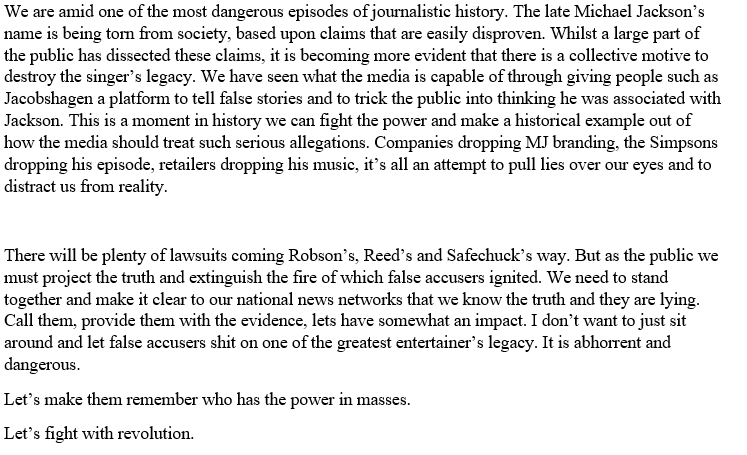 Lochi999_'s tweet photo. #mjinnocent #leavingneverland #fuckdanreed #fuckwaderobson #FALSEalligations #WakeUp https://t.co/2MArWqxWqR