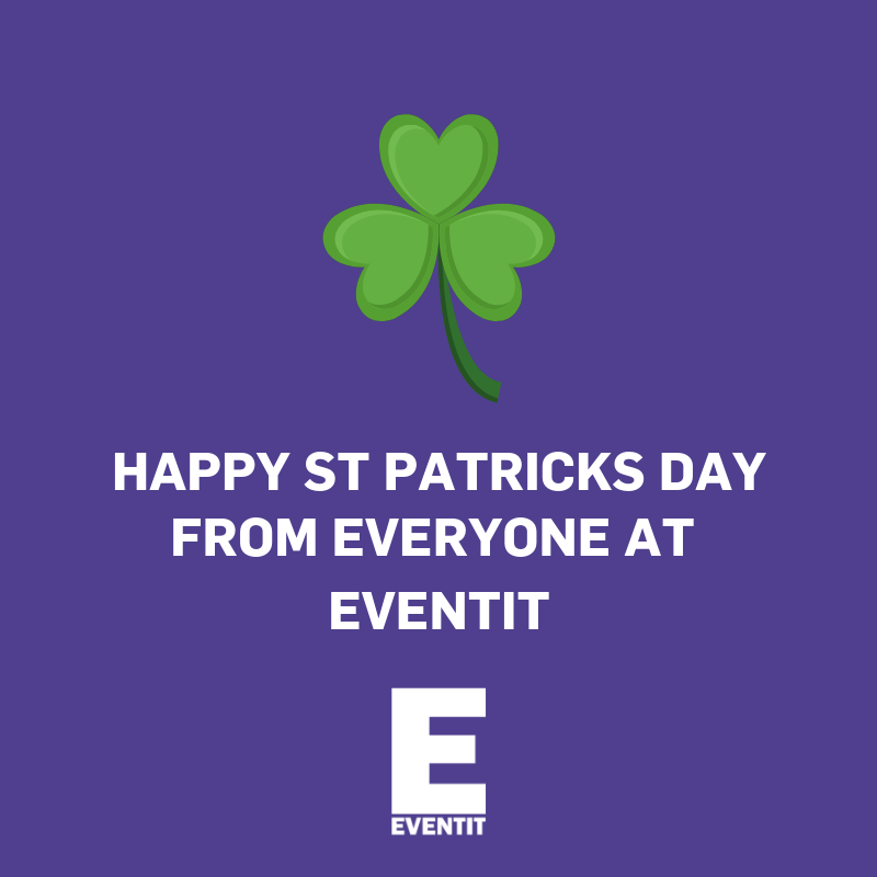 ☘️ Happy St Patricks Day ☘️

We hope all our irish (and Scottish) #eventprofs are celebrating with a large guinness. 🍺 Have a great day everyone!

#StPatricksDay2019 #StPatricksDay