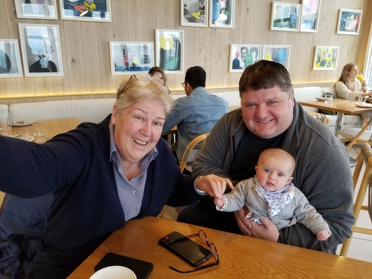 Caroline_Konrad's tweet photo. As we wrap-up #GCSSummitTO, the littlest delegate makes her appearance. #careerpro #CareerEducation #TheNextGeneration https://t.co/tNjJl1Ikdk
