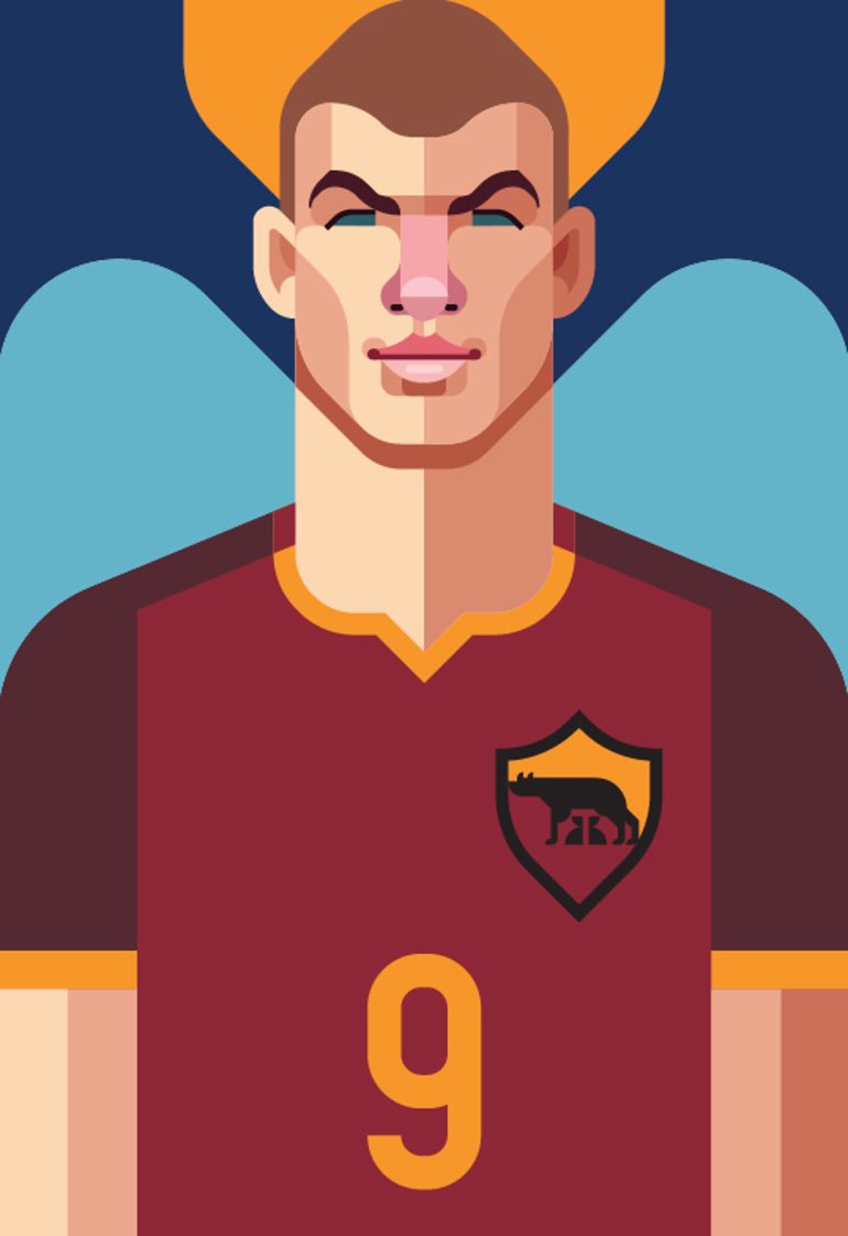 Happy 33rd Birthday to the Bosnian Diamond, Edin Dzeko!!! 
