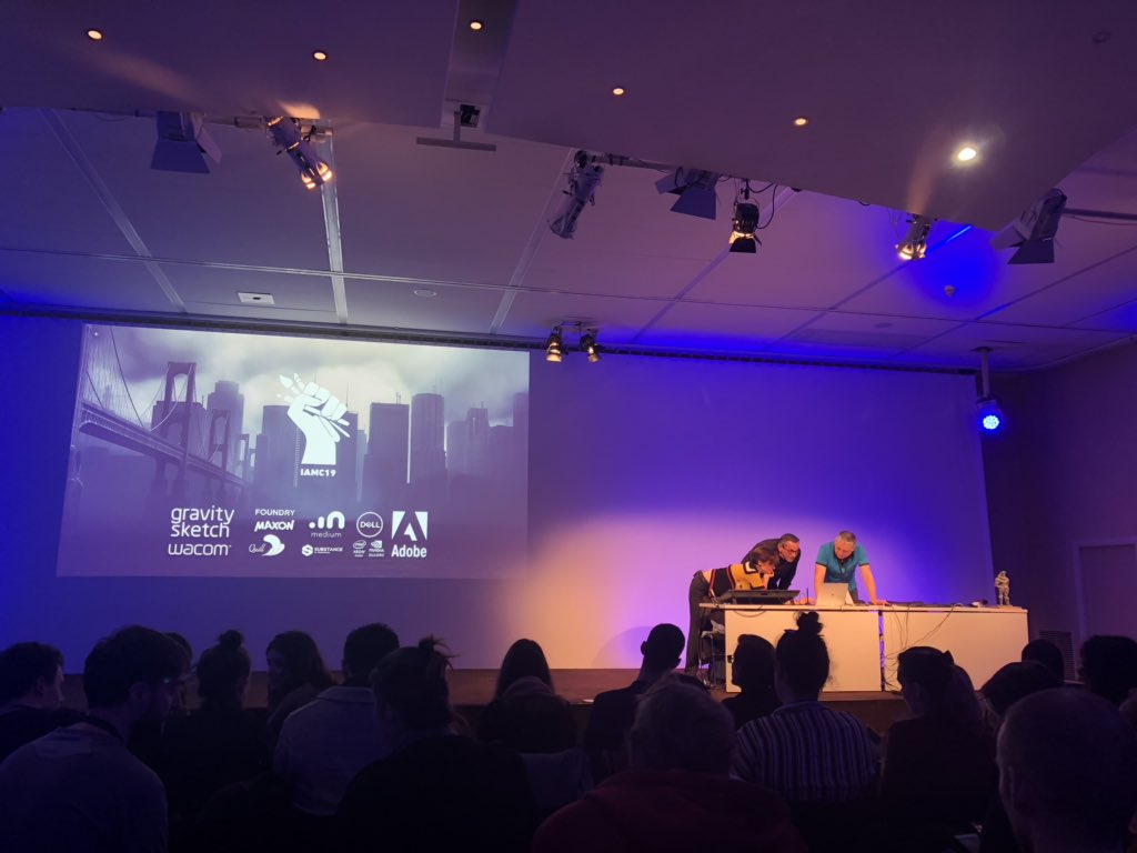 gauloisedenuits's tweet photo. #IAMC19 et c’est reparti ;) MasterClasse Noelle Triaureau #IAMAG @iamagco @Salons_Aveyron https://t.co/tbXQaJL8Ch
