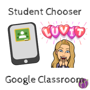 alicekeeler's tweet photo. Google Classroom Student Chooser Feature - https://t.co/BjWAXwubPT https://t.co/aPMkWBsm7d