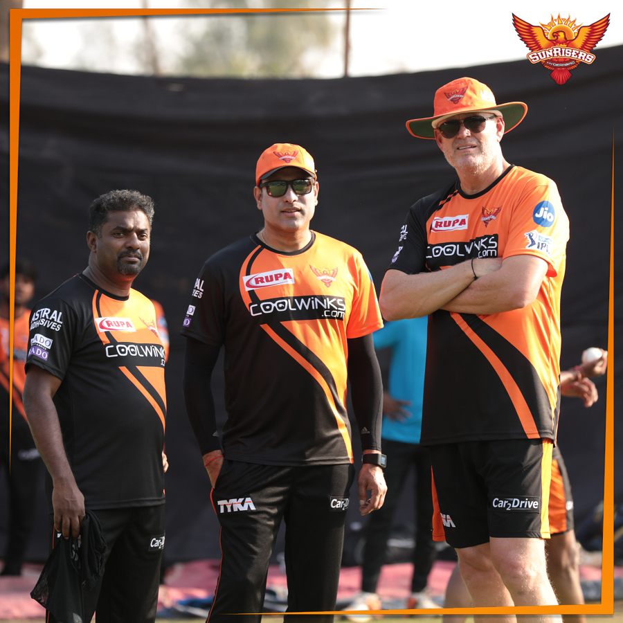 SunRisers's tweet photo. Pre-Season training camp, Day 1⃣ featuring your favourite #Risers. For more action comment below with 🧡 #OrangeArmy https://t.co/U4P3793fq2