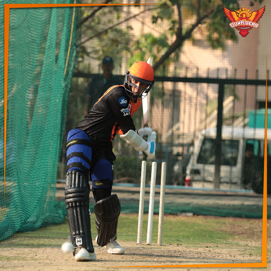 SunRisers's tweet photo. Pre-Season training camp, Day 1⃣ featuring your favourite #Risers. For more action comment below with 🧡 #OrangeArmy https://t.co/U4P3793fq2