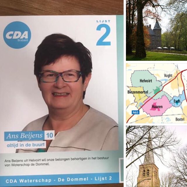 CDA: een lokale partij met lokale mensen, ook bij het waterschap. 👍🏼💪🏼🌿
Ga 20 maart stemmen en stem CDA. 🙂