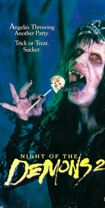 dantelechat's tweet photo. #NightOftheDemons2, 1994.
#NowWatching #HullHouse #Angela #Demons #BrianTrenchardSmith #AmeliaKinkade #CristiHarris #RickPeters #JenniferRhodes #ChristineTaylor #sequel #horror #gore #possession #Halloween #party #FearlessGirl #Teens #Sacrifice #comedy #HorrorMovies https://t.co/vIB8zu5bOi