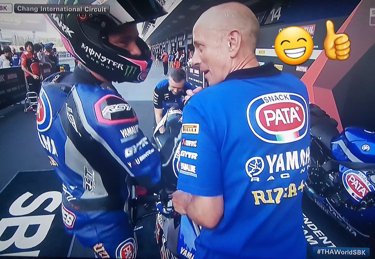 JurijTiengo's tweet photo. Solid weekend to the end !!!
Wow!!! Congratulation @alexlowes22 !!!👏👏👏
Congratulations all guys @PataYamahaWSBK for amazing weekend!!!👏👏👏
#team22 #alwaysupportU #BritishTalent22 #italianteam22 #SoProud https://t.co/MnsQ6wsqOl