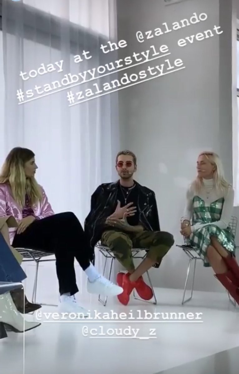 rockermaus81's tweet photo. Up-To-Date: Bill beim Stand by your style Event von Zalando! ๐
Up-To-Date: Bill at stand by your style Event by Zalando! ๐
#billkaulitz #tokiohotel #zalando #standbyyourstyle https://t.co/4xpA0675DJ