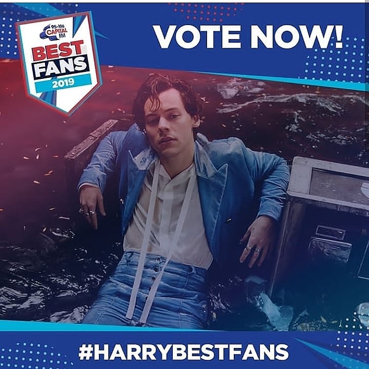 ONE RTs - ONE VOTE
#HarryBestFans