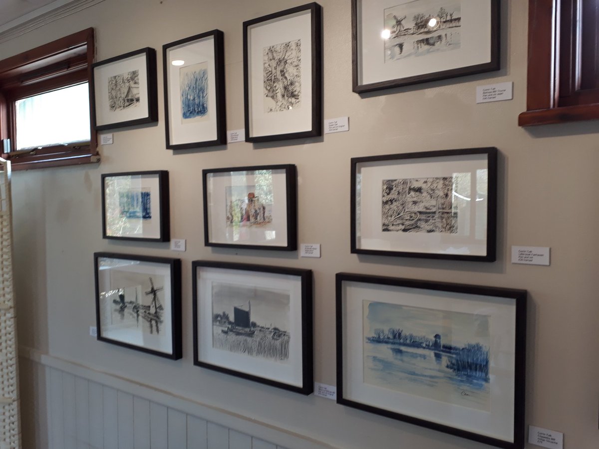 CorrinTulk's tweet photo. *Final day* @fairhavengarden 11am-4pm new #norfolkbroads scenes #stbenetsabbey #queenoak #kingoak #thurnemill #cromer #abstractseascapes @visitnorfolk @icenimagazine https://t.co/rcrTuOHhFe