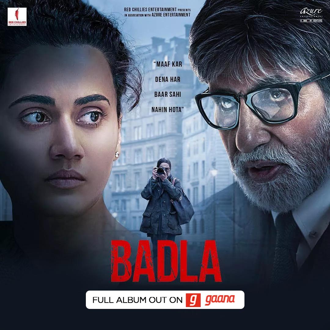 Shingarjay01's tweet photo. माफ कर देना हर बार सही नाही होता !!
🙌
One of the best movie ....
SUSPENSE untill the end .
#BADLA
Loved both 
@SrBachchan sir &amp; @taapsee 
Both was just 👌👈 https://t.co/qmuVjdsUmi