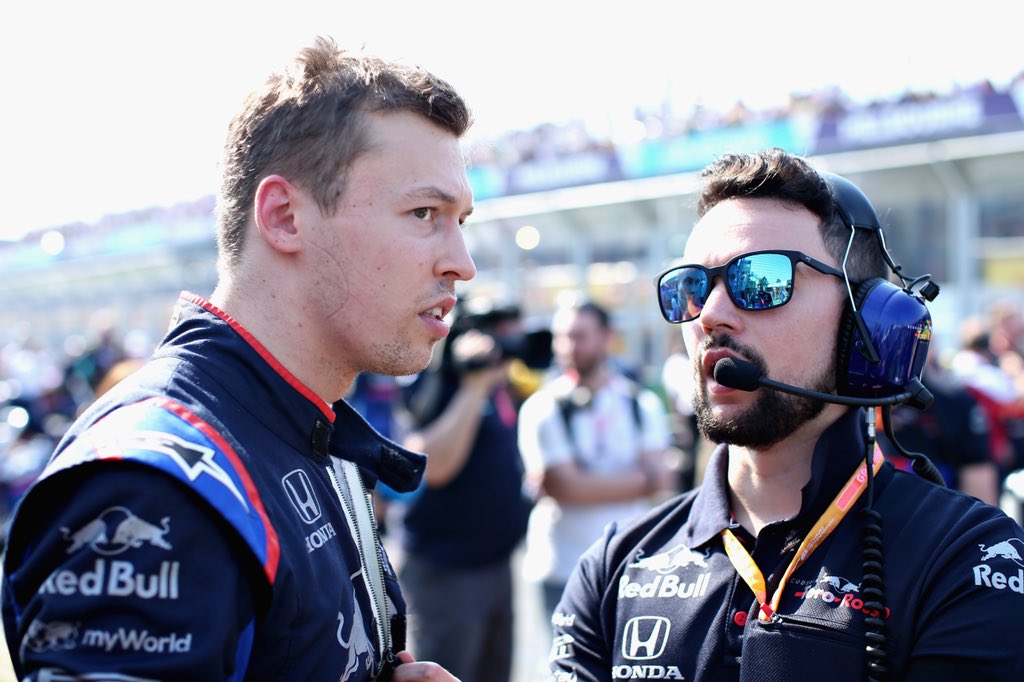 kvyatofficial's tweet image. That was an enjoyable and fun race, it’s good to be back! First point on the board 💪 Next up, Bahrain