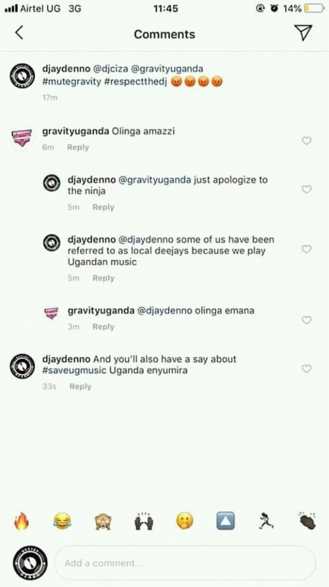 2Jonlineshop's tweet photo. #RespectTheDJ #MuteGravity @DjCiza @djaydenno @gravity256 let's all prosper together 🙏 https://t.co/xEioPfzjTe