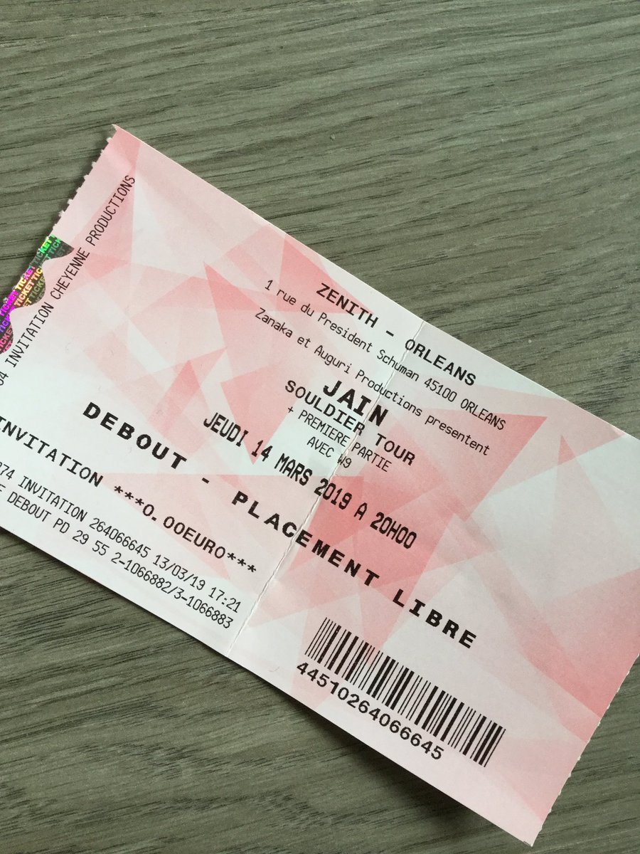 astridator's tweet photo. Merci @NRJOrleans pour les invitations 😍 c'était incroyable ! Meilleur concert au zénith d'Orléans @Jainmusic https://t.co/o7N6smL794