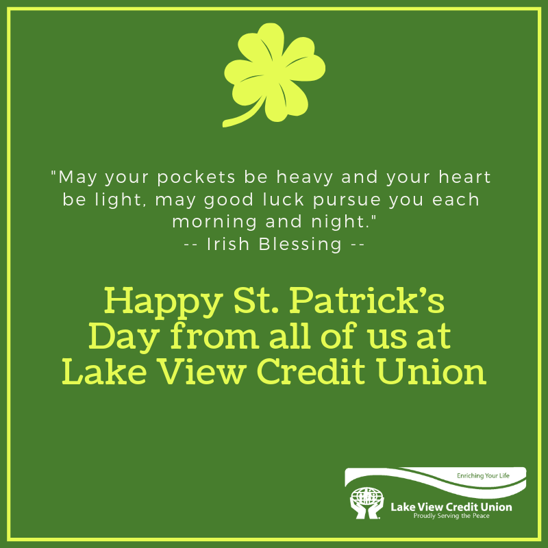 lvcucommunity's tweet photo. With members like ours, it's hard not to feel like we have the luck of the Irish.
Happy St. Paddy's everyone!
#lvcucommunity #somechoicesmatter #StPaddysDay #LuckoftheIrish #vocalforlocal https://t.co/s3QsqM94Af