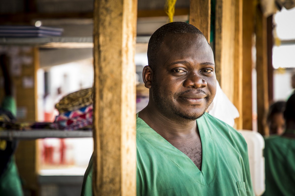 WorldBankGroup's tweet photo. A day in the life of an #Ebola fighter: Meet 5 unsung heroes who risk their lives each day in the hope of containing #Ebola: https://t.co/kt03jVMVfr #WBG_BiggerPicture https://t.co/kAaGWOImFk