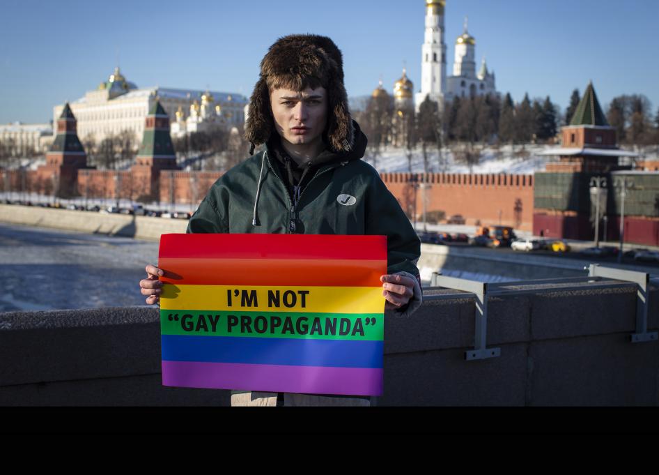 hrw's tweet photo. “It has made everything worse for these children.” Russia’s gay propaganda law is damaging its kids https://t.co/mJvzlaTFpi https://t.co/CmlQa0XLDY