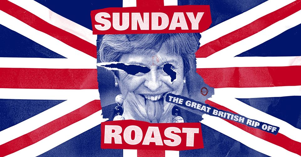 Vanavond om 20.00 uur is er een tweede show van Sunday Roast - The Great British Rip Off met #comedy van Adam Fields, William Sutton, Nigel Williams en muziek van onder andere komiek Sjaak Bral en de Breunion Boys (live). Er zijn nog tickets beschikbaar: paradi.so/SundayRoast20h…