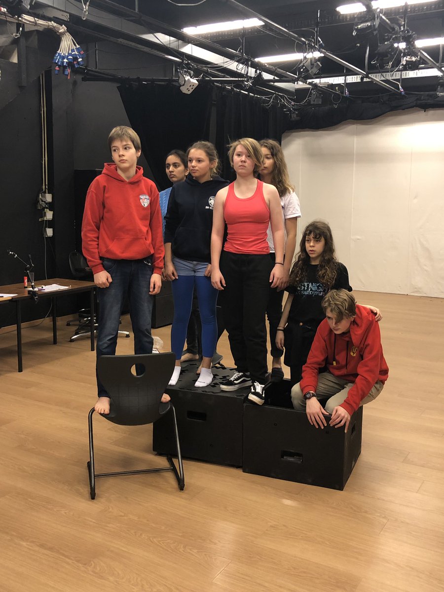 MS_Perform's tweet photo. On Friday we marched. Today we performed a piece of theatre that we made in response to climate change. Tomorrow we will demand that @IntSchBrussels steps up, makes radical changes to protect our future. #isblbd #mslearns #ClimateActionNow #SchoolStrikeForClimate @GretaThunberg https://t.co/UPBafe2iLs