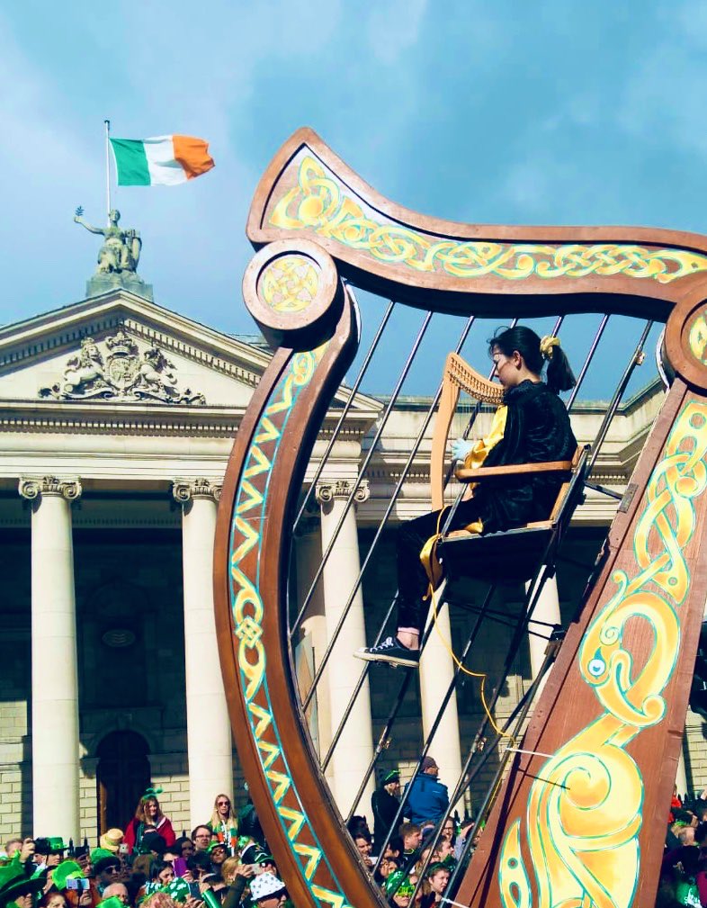 CBNI's tweet photo. Happy St Patrick’s Day from CBNI #StPatricksDayParade https://t.co/FpMIg1YYxG