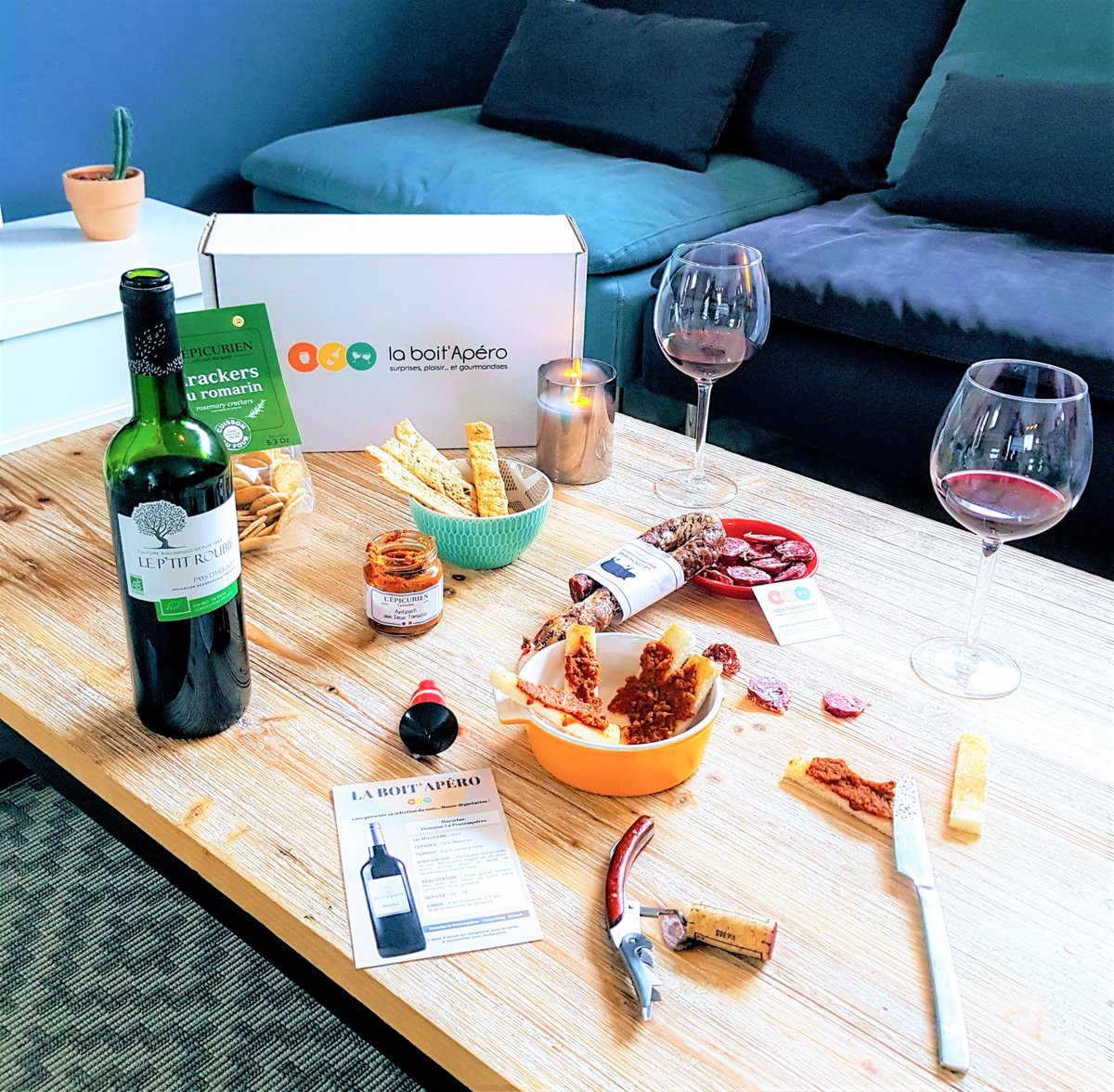 laboitapero's tweet image. et sinon, recevoir un apéro gourmet tous les mois dans votre boites aux lettres, vous en pensez quoi? #boxapero #laboitapero #box #food #startup laboitapero.com