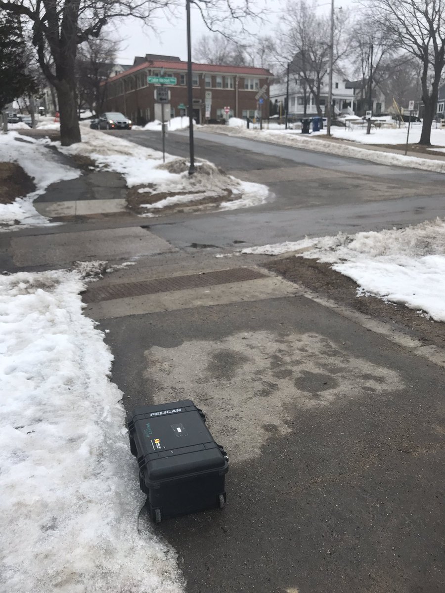 Tess_OConnor's tweet photo. @MCTC_Library looks like some students left school equipment out at lake Harriet Bandshell https://t.co/MZTR9q2k4j