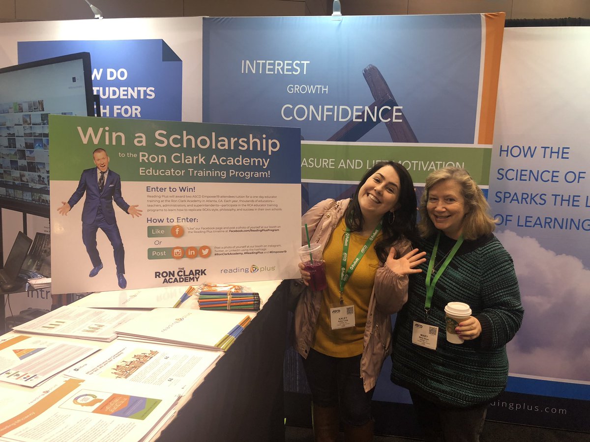 Getting our Professional Development On! #ReadingPlus #RonClark #EMPOWER19