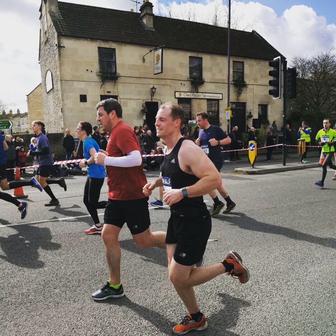PtBath's tweet photo. Steady little run around Bath today completing the @bathhalf in a reasonable 1hr44. Well done to all who took part today! #bathpt #halfmarathon #strength #fitness #running #runner #run #bathhalf #tired #bath #ptbath https://t.co/coY5zz8bUv