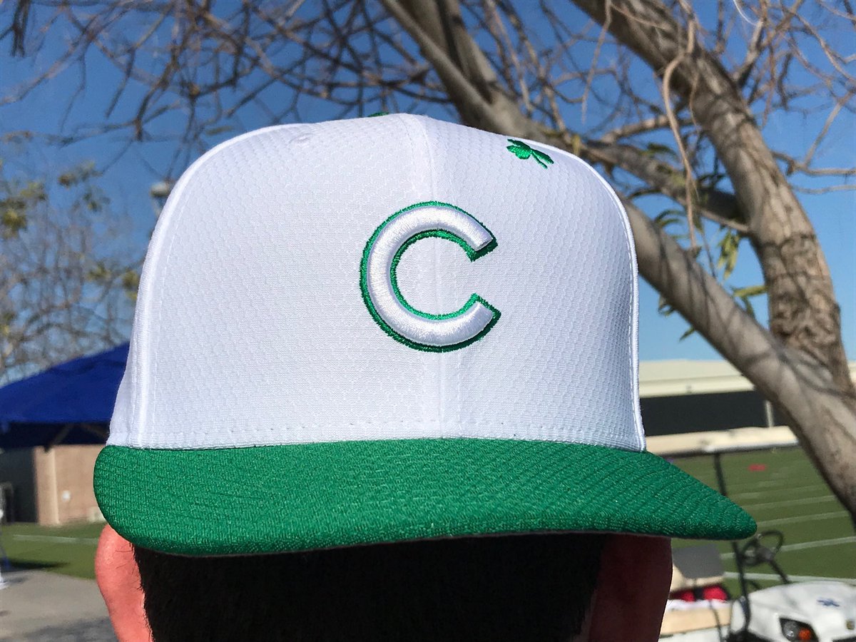 cubs st patrick's day hat